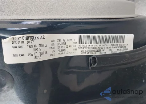 2008 Jeep Grand Cherokee Limited z USA, uszkodzony, nr VIN 1J8HR58N08C128358